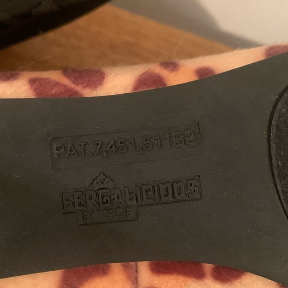 Fergalicious by Ferga Size 8M Utopia Leopard high heel pre-owned 3 inch… - Picture 10 of 12